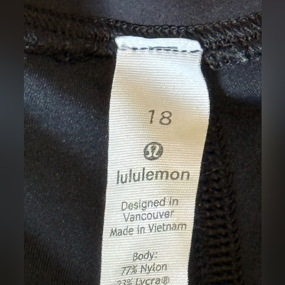 Lululemon Wunder Train HR Tight 25” - size 18 - Picture 4 of 5